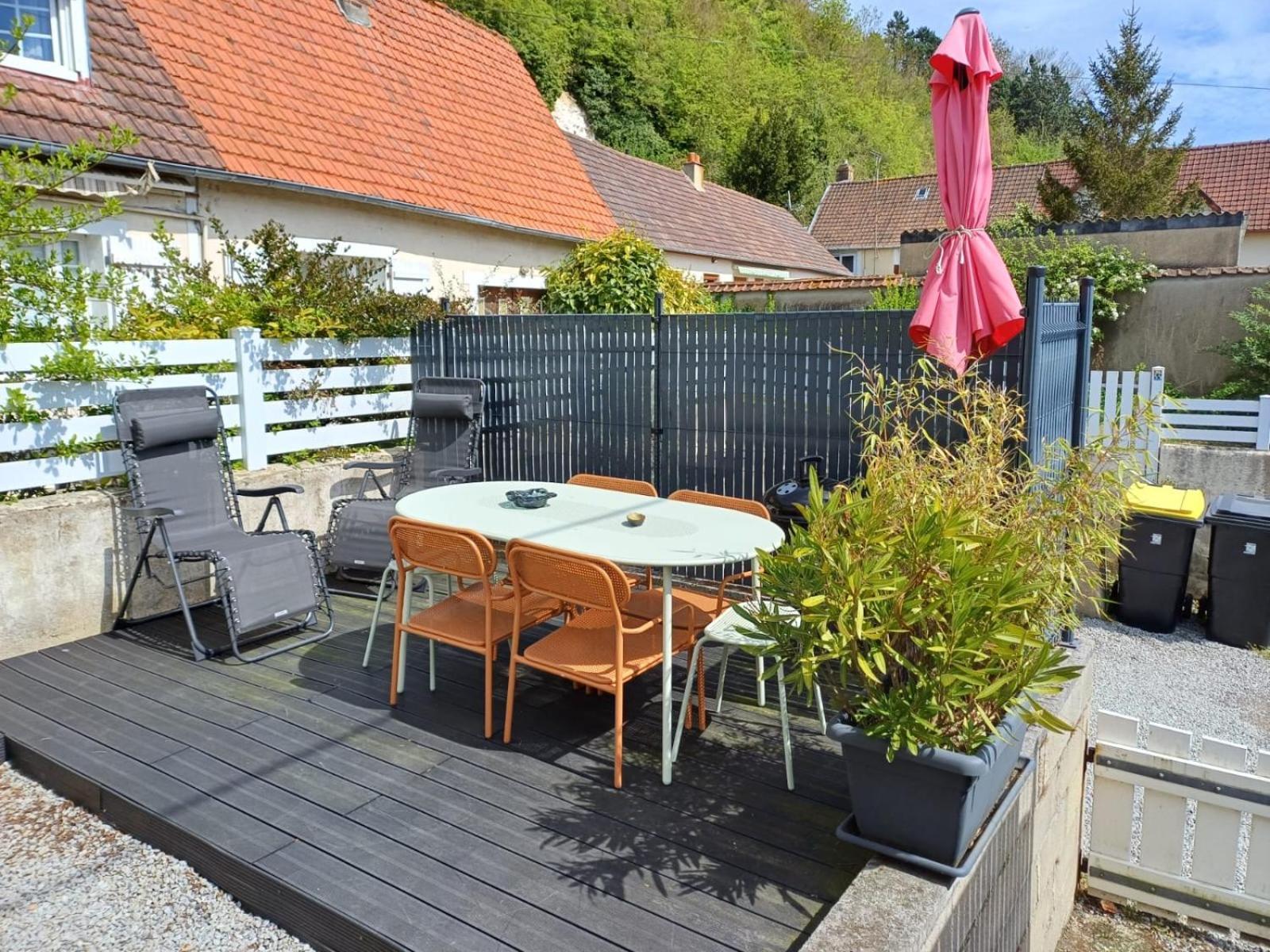 Agreable Maison 3* En Bord De Mer Dieppe Kültér fotó