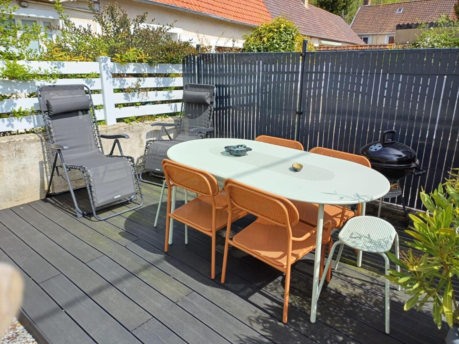 Agreable Maison 3* En Bord De Mer Dieppe Kültér fotó